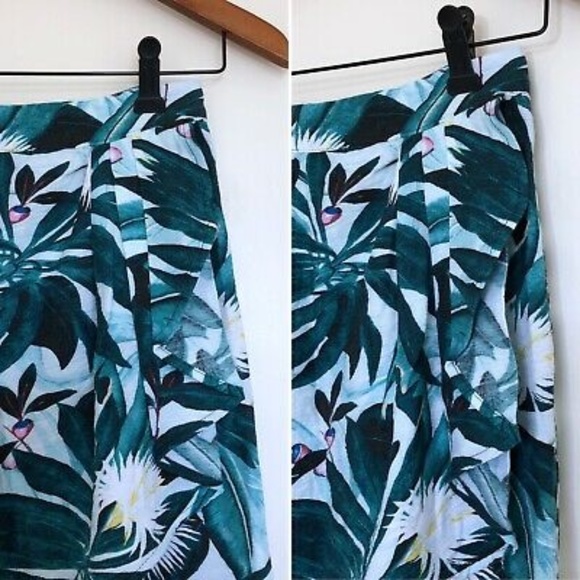 Anna Glover x H&M Patterned Wrapover Skirt - Picture 5 of 8